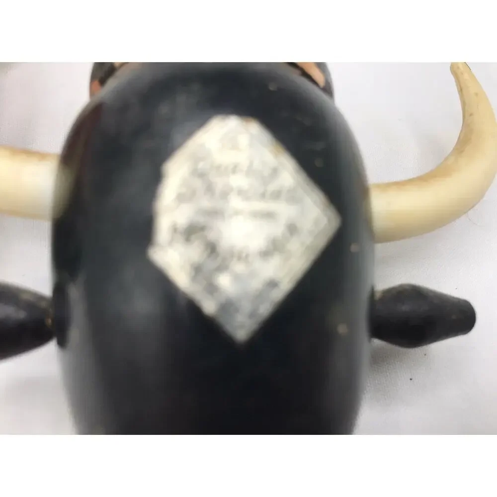 longhorn cow‎ salt /pepper shakers. 623BB